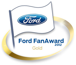 Ford Fan Award Gold 2012