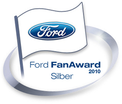 Logo Ford Fan Award Silber 2010